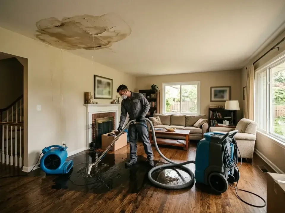 attic-pipe-burst-ceiling-drip-008 — frequently asked questions, Water Damage Restoration & Carpet Care in Center, TX